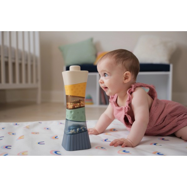 Sensory stacking tower