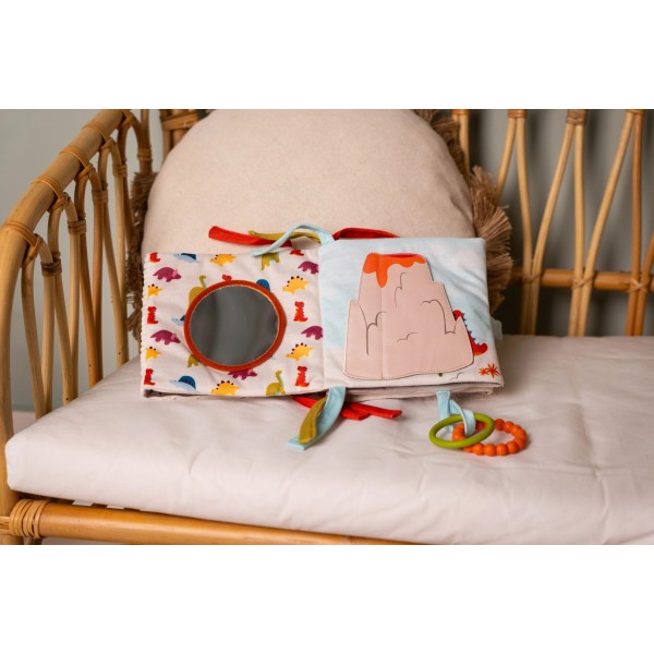 Baby To Love Μαλακό Βιβλιαράκι Δραστηριοτήτων Dino