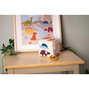 Baby To Love Μαλακός Κύβος Δραστηριοτήτων Dino