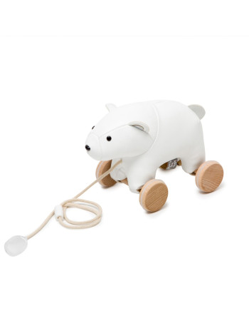 Nathan the pull along polar bear