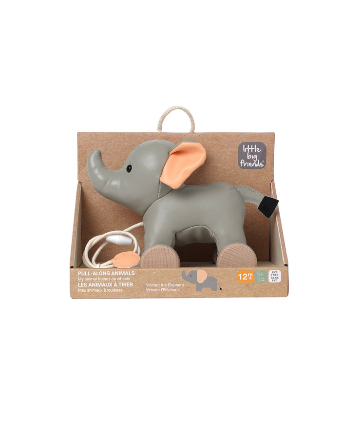 Vincent the pull along elephant  |  BTL303525
