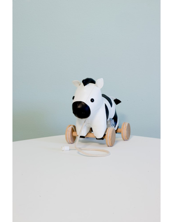 Robert the pull along zebra
