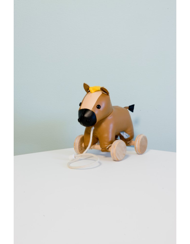 Charles the pull along horse