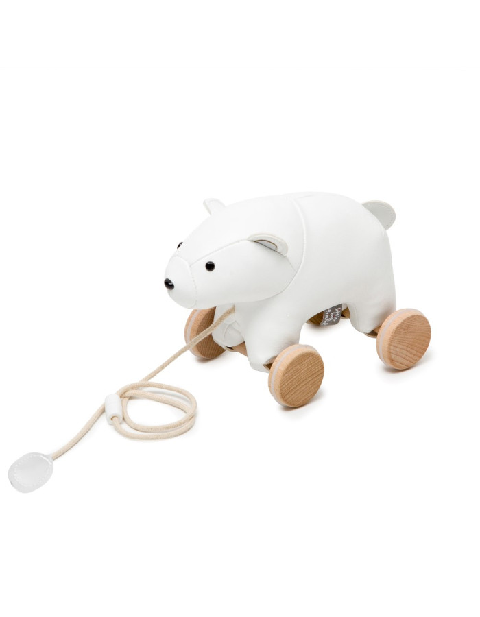 Nathan the pull along polar bear