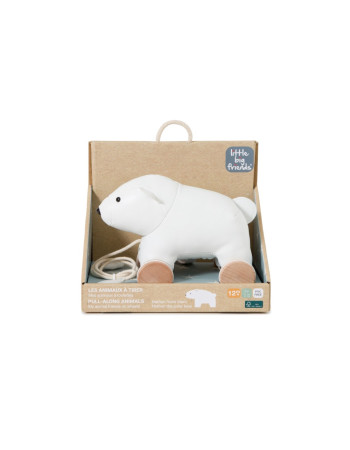 Nathan the pull along polar bear