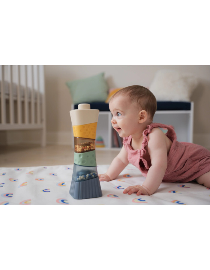 Sensory stacking tower