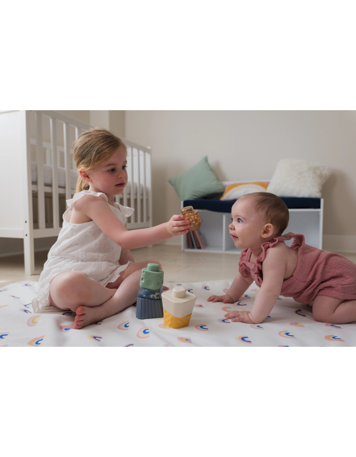 Sensory stacking tower
