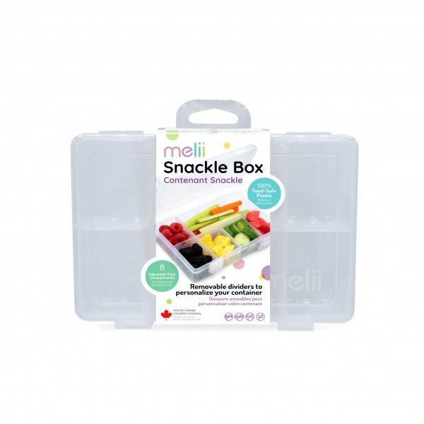 Melii – Snackle Box Medium Transparent