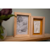Petit Artichaut Baby Keepsake Frame made of Wood