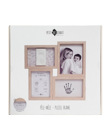 Petit Artichaut Baby Keepsake Frame made of Wood
