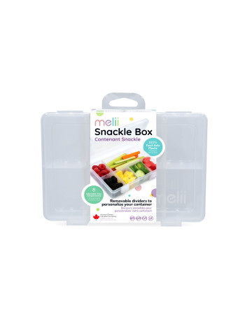 Melii – Snackle Box Medium Transparent