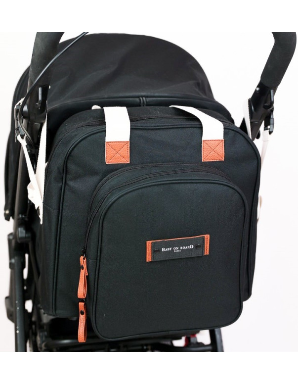 BoB Paris Backpack Square Duo Black