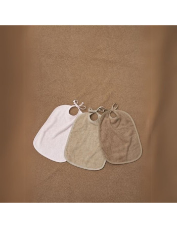 Meyco Σετ 2 Βαμβακερές Σαλιάρες Soft Pink