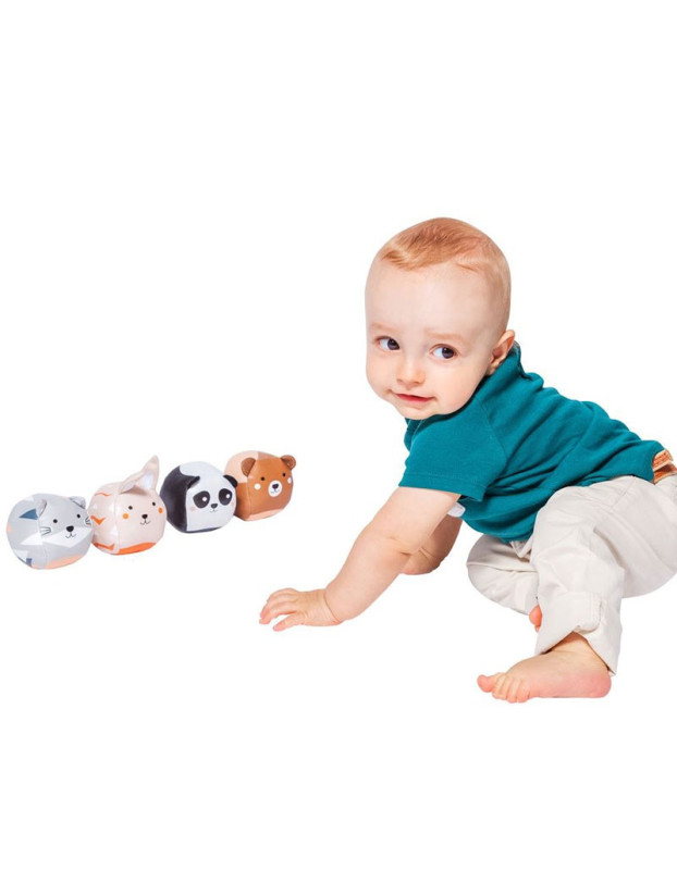 Dooballs Set 4 Zωάκια Jungle