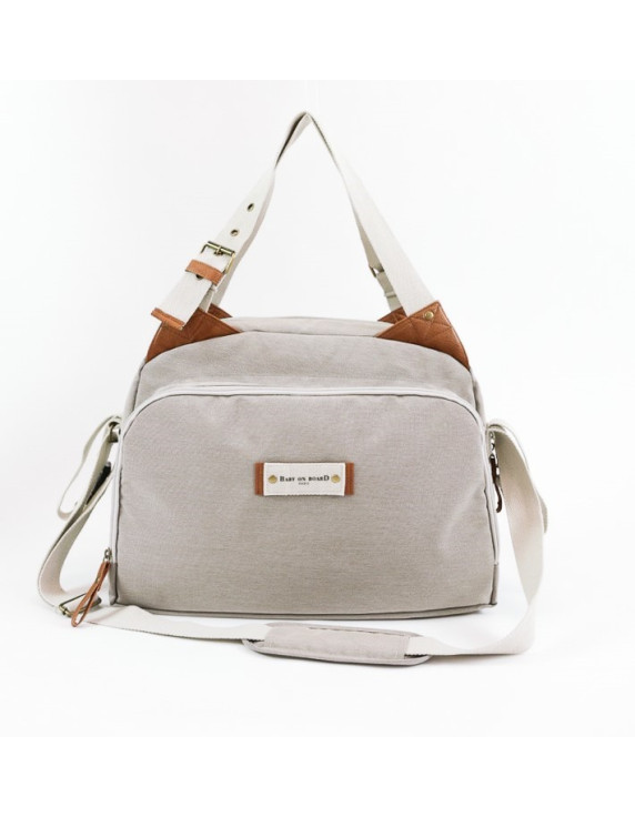 BoB Paris Tote Bag Soft Grey BoB Paris Tote Bag Soft Grey