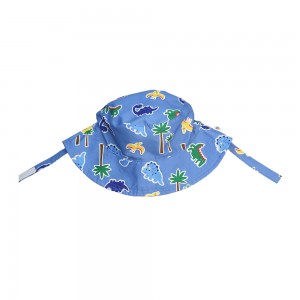 Αντηλιακό Bucket Καπέλο Devin the Dino & Friends - 6-12m