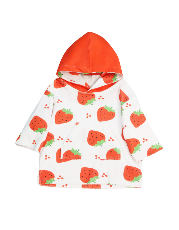 Swim Coverup UPF50  Strawberry 12-24 months