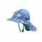 Zoocchini Cape Sunhat UPF50 Devin the Dinosaur And Friends - 2-4 ετών
