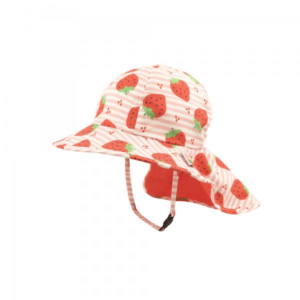 Zoocchini Cape Sunhat UPF50 Strawberry - 2-4 ετών