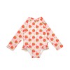 Zoocchini Ολόσωμο Μαγιώ με Μανίκια UV Strawberry - 6-12m