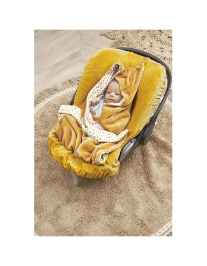 Meyco Fleece Wrap Για Το Κάθισμα Αυτοκινήτου Cheetah Honey Gold  |  MEY-3773037