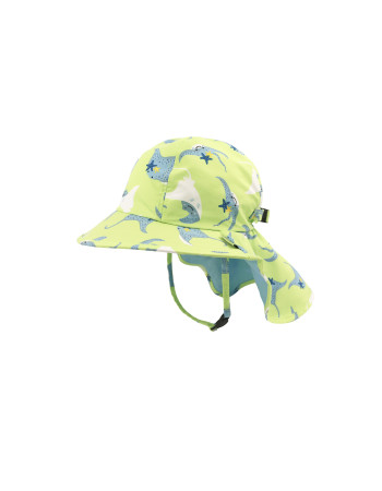 Zoocchini Cape Sunhat UPF50 Stingray - 6-24m  |  ZOO15063-6-24M