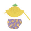 Σετ Μαγιό και Καπέλο UPF50  Pineapple Punch - 6-12m  |  ZOO12019M