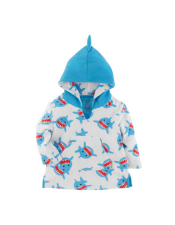 Swim Coverup UPF50  Shark 12-24 months