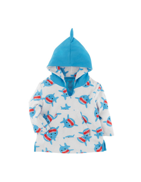 Swim Coverup UPF50  Shark 12-24 months