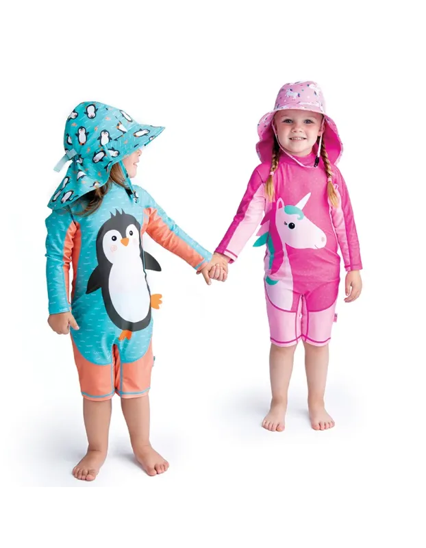 Zoocchini Surf Suit UPF50 Penguin - 4 ΕΤΩΝ  |  ZOO12418-4T