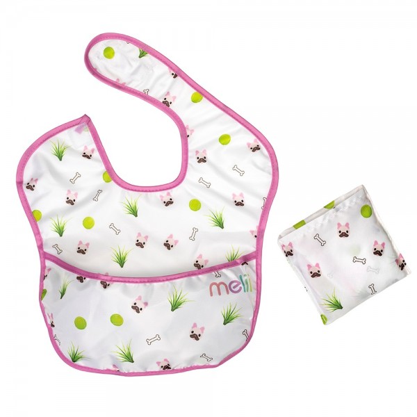 Melii – Σετ Σαλιάρες Bulldog (2 τμχ.)