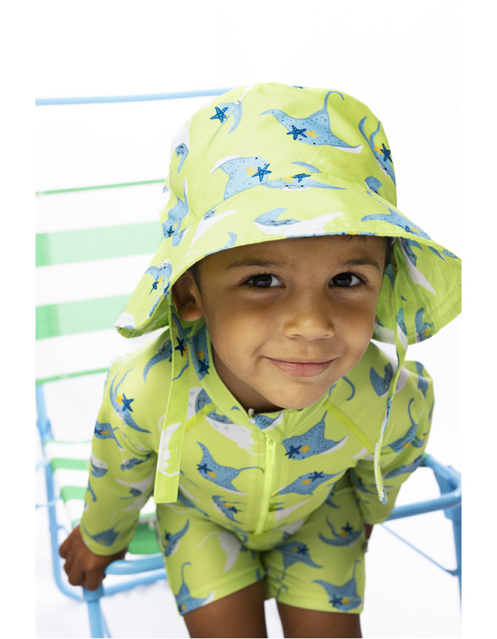 Zoocchini Cape Sunhat UPF50 Devin the Dinosaur And Friends
