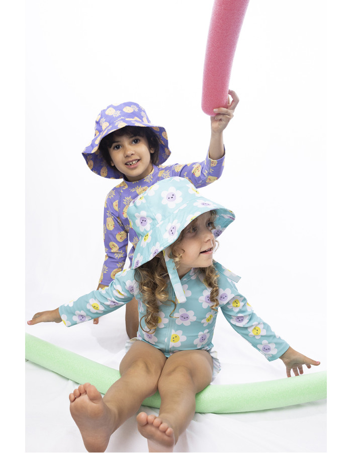 Zoocchini Cape Sunhat UPF50 Pineapple