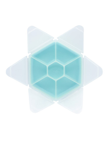 Melii – Snackle Box Hexagon Blue