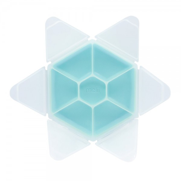 Melii – Snackle Box Hexagon Blue