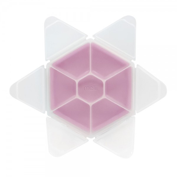 Melii – Snackle Box Hexagon Pink