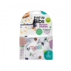 Melii – Σετ Σαλιάρες Bear (2 τμχ.)