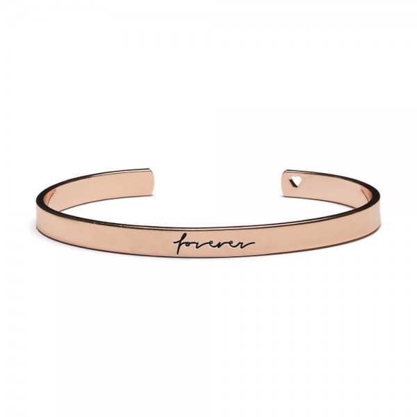 Proud Mama Βραχιόλι Χειροπέδα Forever Rose Gold Proud Mama Βραχιόλι Χειροπέδα Forever Rose Gold