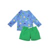 Zoocchini Σετ UV Μαγιώ Σορτς και Μπλούζα Dino - 12-24m