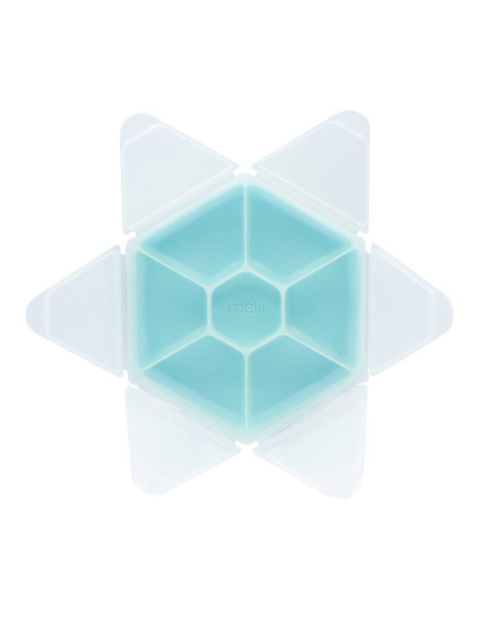 Melii – Snackle Box Hexagon Blue