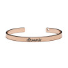 Proud Mama Βραχιόλι Χειροπέδα Dreams Rose Gold