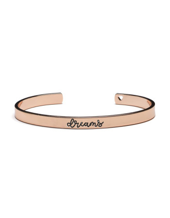 Proud Mama Βραχιόλι Χειροπέδα Dreams Rose Gold