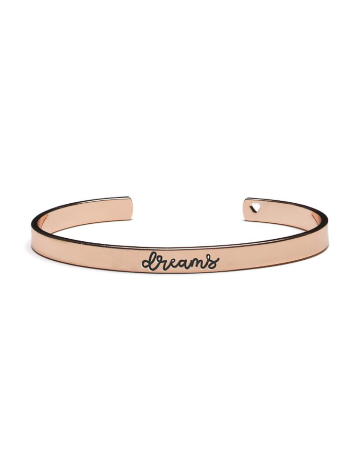 Proud Mama Βραχιόλι Χειροπέδα Dreams Rose Gold