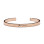 Proud Mama Βραχιόλι Χειροπέδα Forever Rose Gold