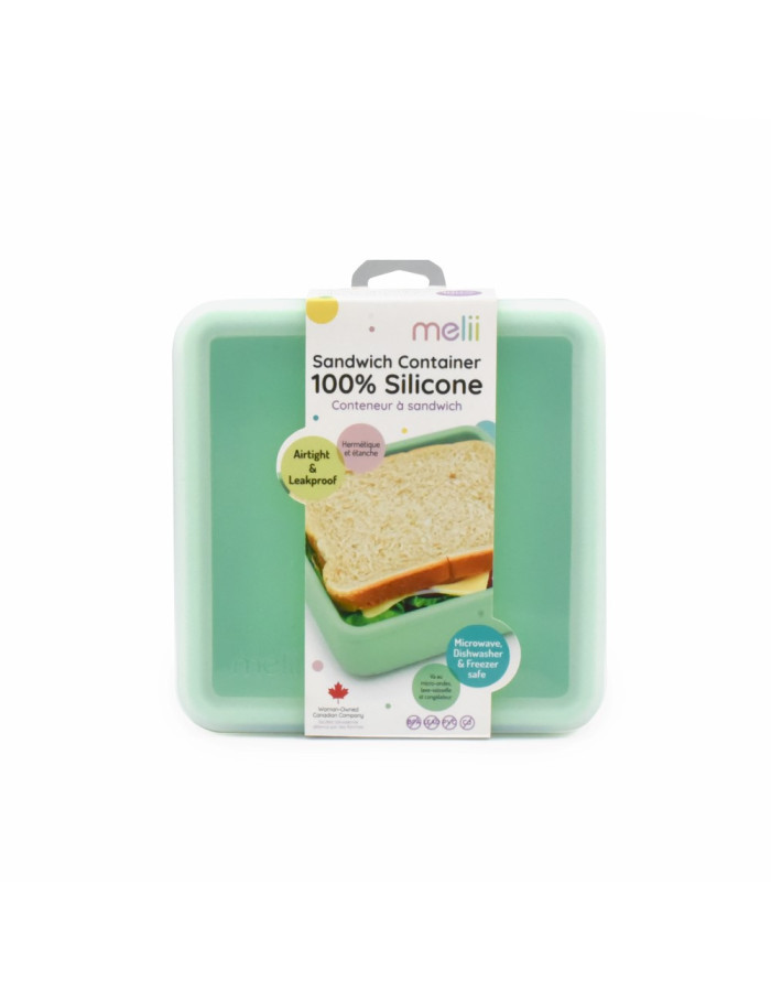 Melii Silicone Lunch Box Green 790ml