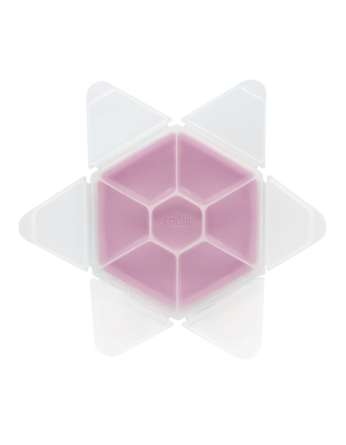 Melii – Snackle Box Hexagon Pink  |  MEL23700