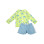 Zoocchini Σετ UV Μαγιώ Σορτς και Μπλούζα Stingray - 12-24m  |  ZOO16401-12-24M