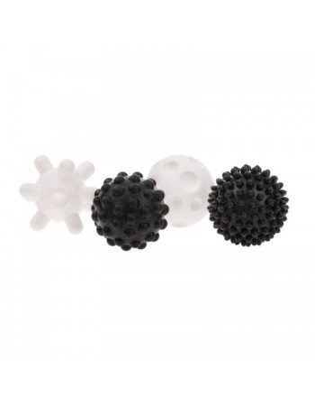 Σετ Ασπρόμαυρες Sensory Μπαλίτσες (4 pcs)  |  A0469