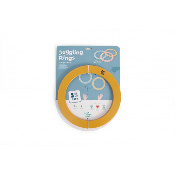 BS Toys – Ξύλινοι Δακτύλιοι Ζογκλερικών