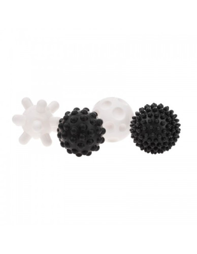 Σετ Ασπρόμαυρες Sensory Μπαλίτσες (4 pcs)